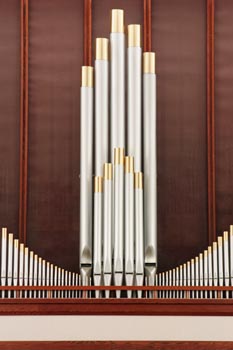 Organ pipes middle section