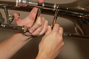 Trombone With Hands