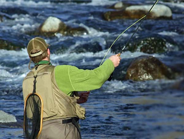 Fishing on the Salmon River