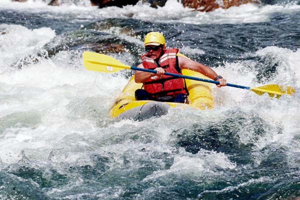 Kayaking On the Salmon River