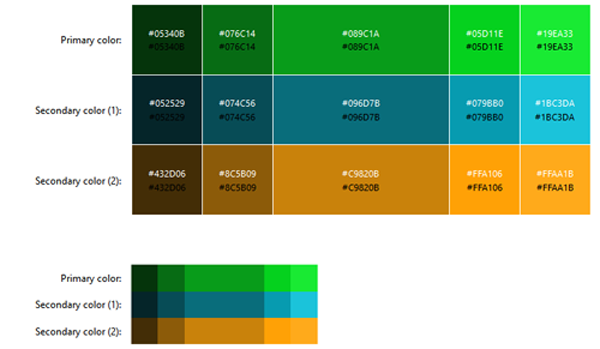 Site Plan Colors